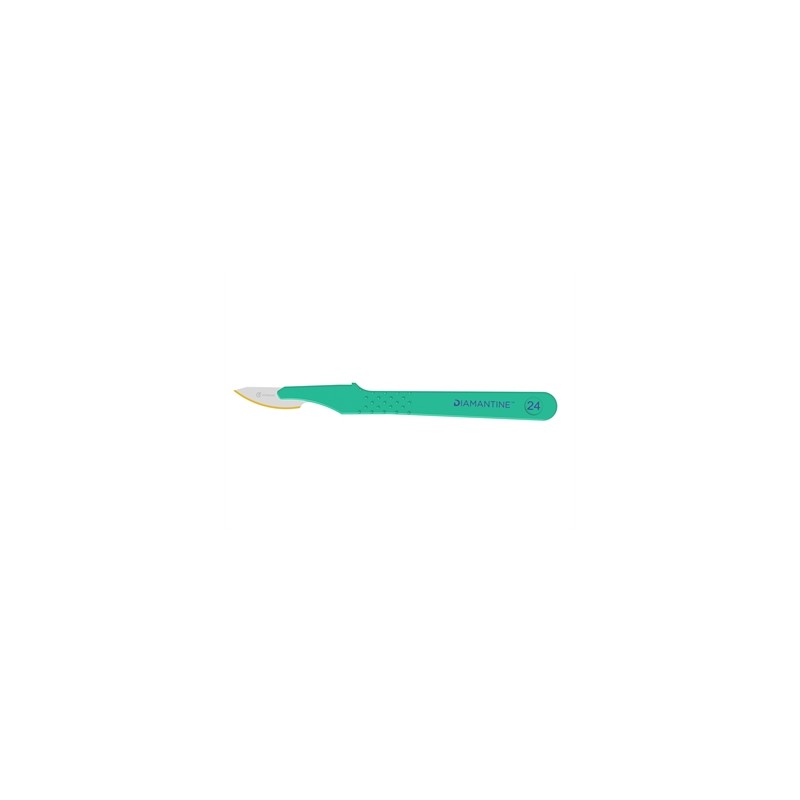 BISTURI DIAMANTINE LAMA INOX N.24 - sterile