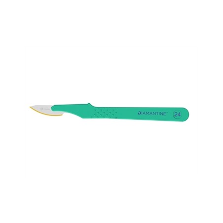 BISTURI DIAMANTINE LAMA INOX N.24 - sterile