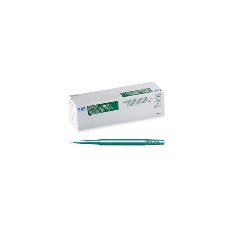 CURETTE DERMATOLOGICHE KAI diametro 4 mm