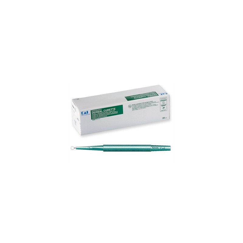 CURETTE DERMATOLOGICHE KAI diametro 5 mm