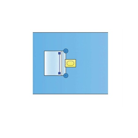 TELO CHIRURGICO OFTALMICO TNT 80x100 cm - sterile