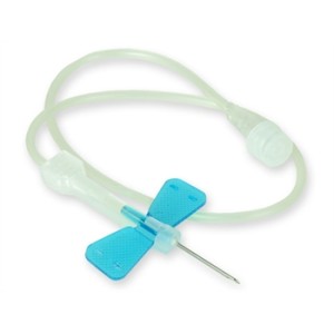 AGO EPICRANICO DI SICUREZZA 23G L/L - a farfalla, sterile