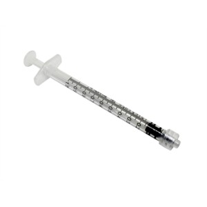 SIRINGA 3 PEZZI SENZA AGO - 1 ml LLC