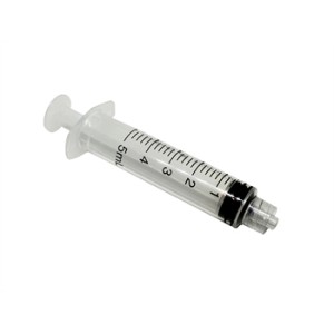 SIRINGA 3 PEZZI SENZA AGO - 5 ml LLC