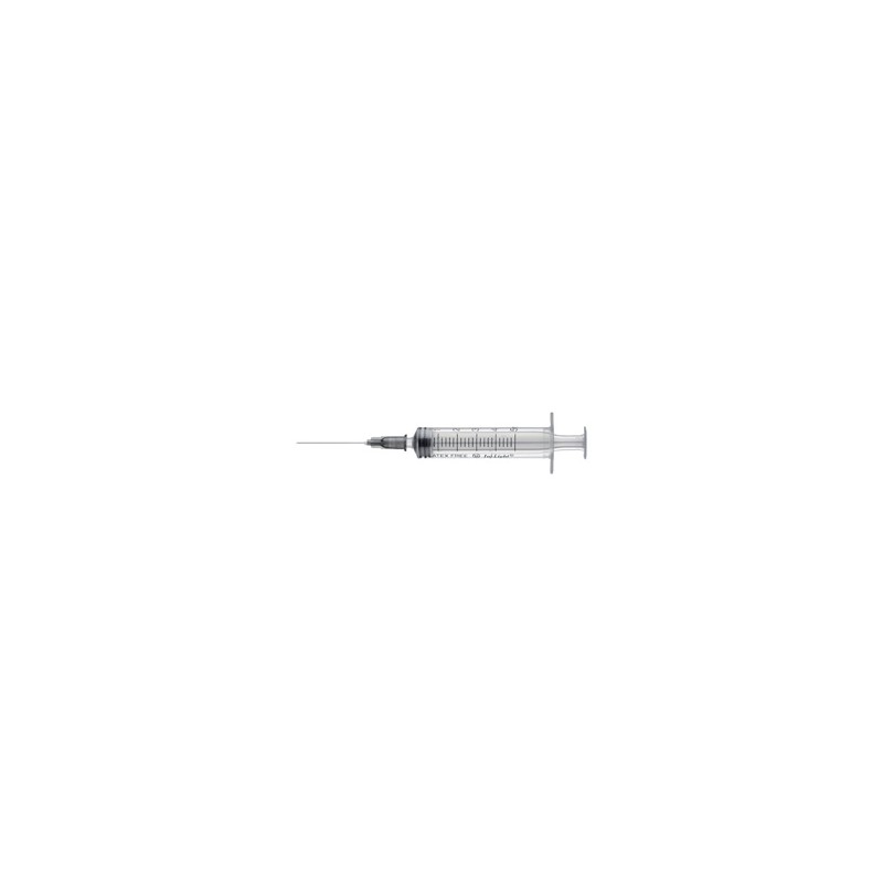 SIRINGA 3 PEZZI CON AGO 21G - 5ml Cono Luer centrale