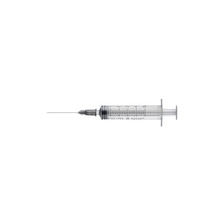 SIRINGA 3 PEZZI CON AGO 21G - 5ml Cono Luer centrale