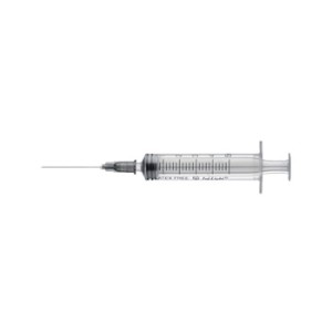 SIRINGA 3 PEZZI CON AGO 22G - 5ml Cono Luer centrale
