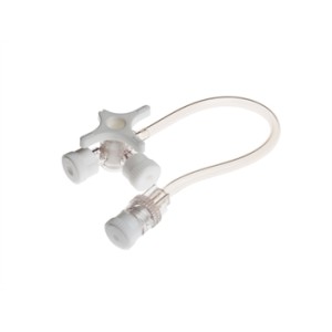 RUBINETTO A TRE VIE BD CONNECTA con prolunga 10 cm - 394995