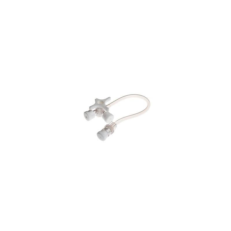 RUBINETTO A TRE VIE BD CONNECTA con prolunga 10 cm - 394995