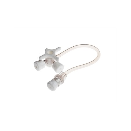 RUBINETTO A TRE VIE BD CONNECTA con prolunga 10 cm - 394995