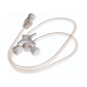 RUBINETTO A TRE VIE BD CONNECTA con prolunga 50 cm - 394951