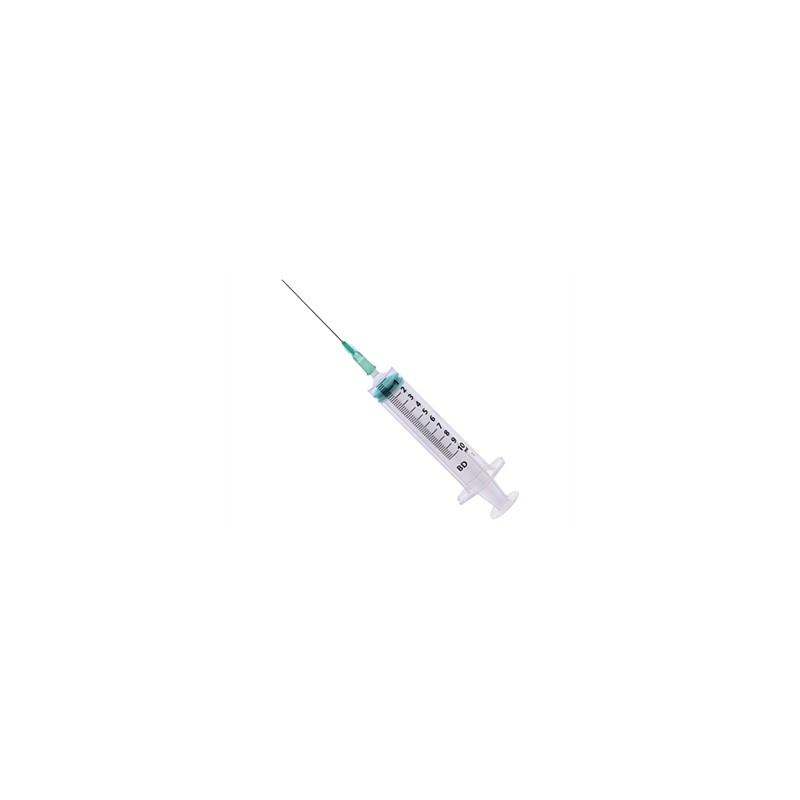 SIRINGA BD EMERALD CON AGO 21G - 10 ml Luer Slip centrale