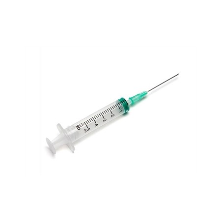 SIRINGA BD EMERALD CON AGO 21G - 5 ml Luer Slip centrale