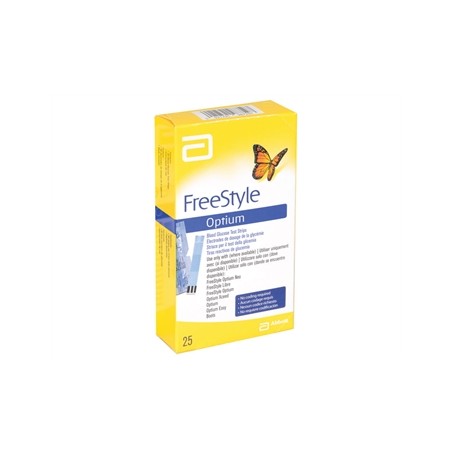 STRISCE GLUCOSIO ABBOTT FREESTYLE OPTIUM