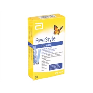 STRISCE GLUCOSIO ABBOTT FREESTYLE OPTIUM
