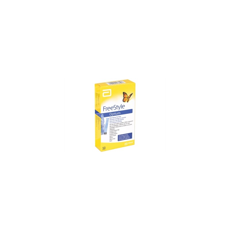 STRISCE GLUCOSIO ABBOTT FREESTYLE OPTIUM