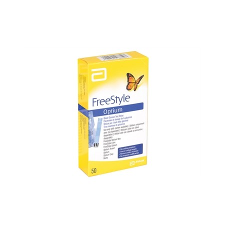 STRISCE GLUCOSIO ABBOTT FREESTYLE OPTIUM