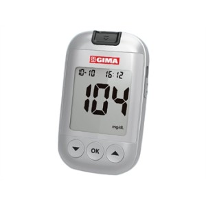 GLUCOMETRO GIMA mg/dL con penna pungidito - GB, IT, SE, FI