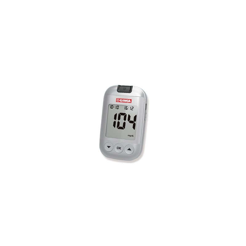 KIT GLUCOMETRO GIMA mg/dL con Bluetooth - GB, FR, IT, ES, PT, DE