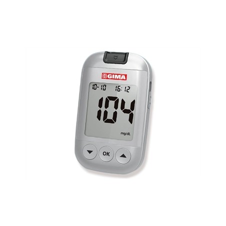 KIT GLUCOMETRO GIMA mg/dL con Bluetooth - GB, FR, IT, ES, PT, DE