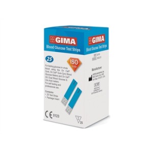 STRISCE GLUCOSIO per Glucometro Gima GB, FR, IT, ES, SI, BG