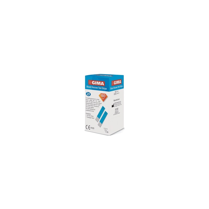 STRISCE GLUCOSIO per Glucometro Gima GB, FR, IT, ES, SI, BG