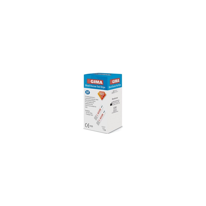 STRISCE GLUCOSIO per Glucometro Gima GB, FR, IT, ES, DE, LT