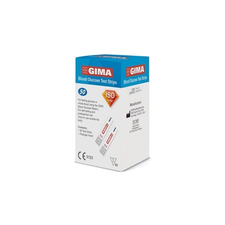 STRISCE GLUCOSIO per Glucometro Gima GB, FR, IT, ES, DE, LT