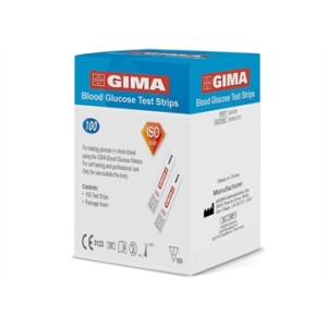 STRISCE GLUCOSIO per Glucometro Gima GB, FR, IT, ES, LV, EE