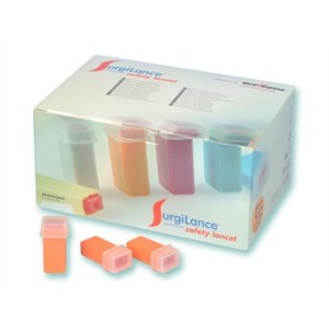 LANCETTE DI SICUREZZA 22G - ad ago automatico