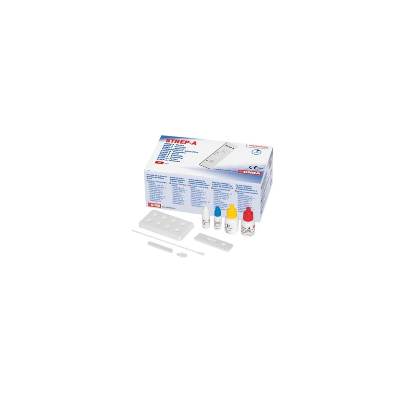 TEST STREP-A - streptococco - cassetta