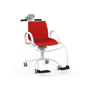 PESAPERSONE ELETTRONICA A SEDIA WUNDER DE20 250 kg - Classe III - rossa - standard