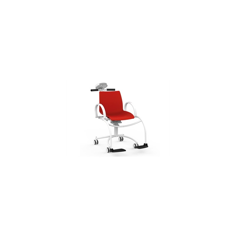 PESAPERSONE ELETTRONICA A SEDIA WUNDER DE20 250 kg - Classe III - rossa - standard