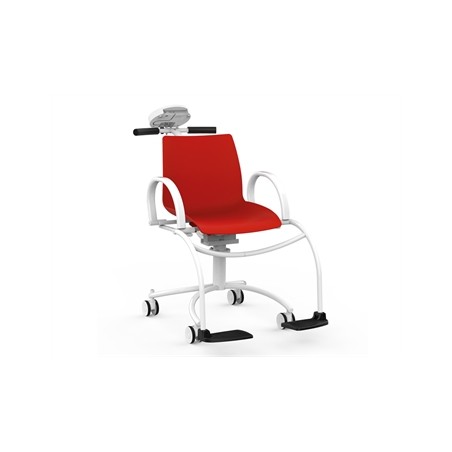 PESAPERSONE ELETTRONICA A SEDIA WUNDER DE20 250 kg - Classe III - rossa - standard