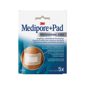 MEDIPORE + PAD 3M - 5x7.2 cm - 3562NP
