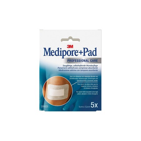 MEDIPORE + PAD 3M - 5x7.2 cm - 3562NP
