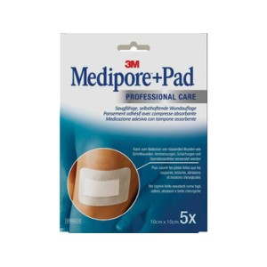 MEDIPORE + PAD 3M - 10x10 cm - 3566NP