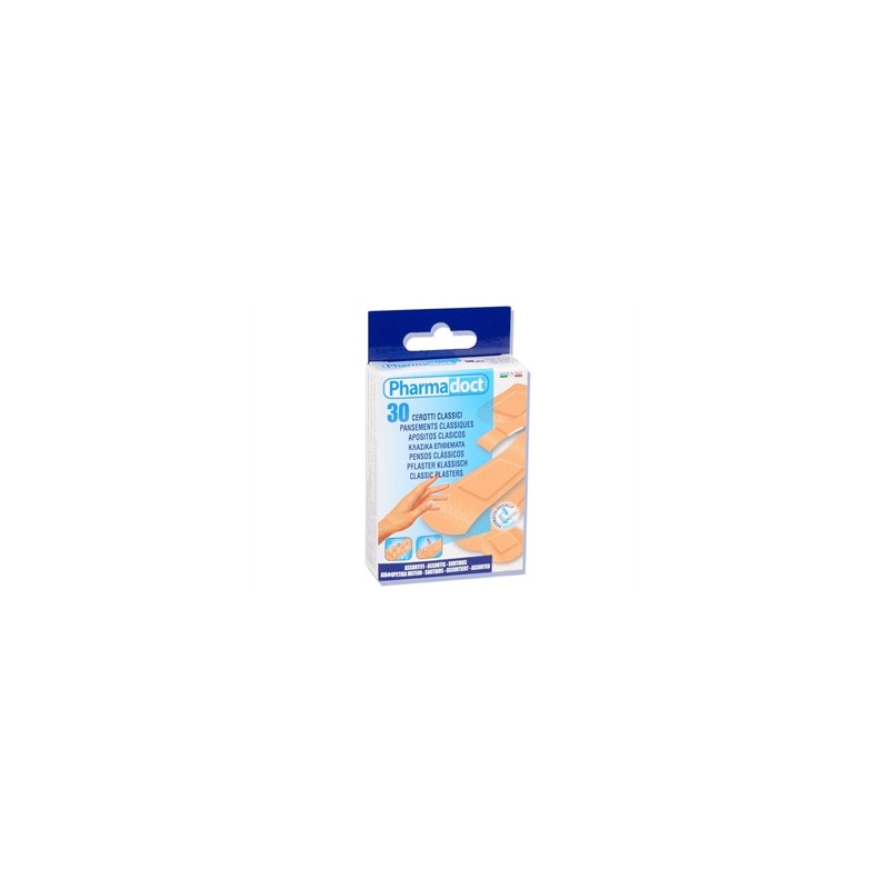 CEROTTI CLASSICI ASSORTITI 5 misure - conf. da 12 scatole da 30 cerotti