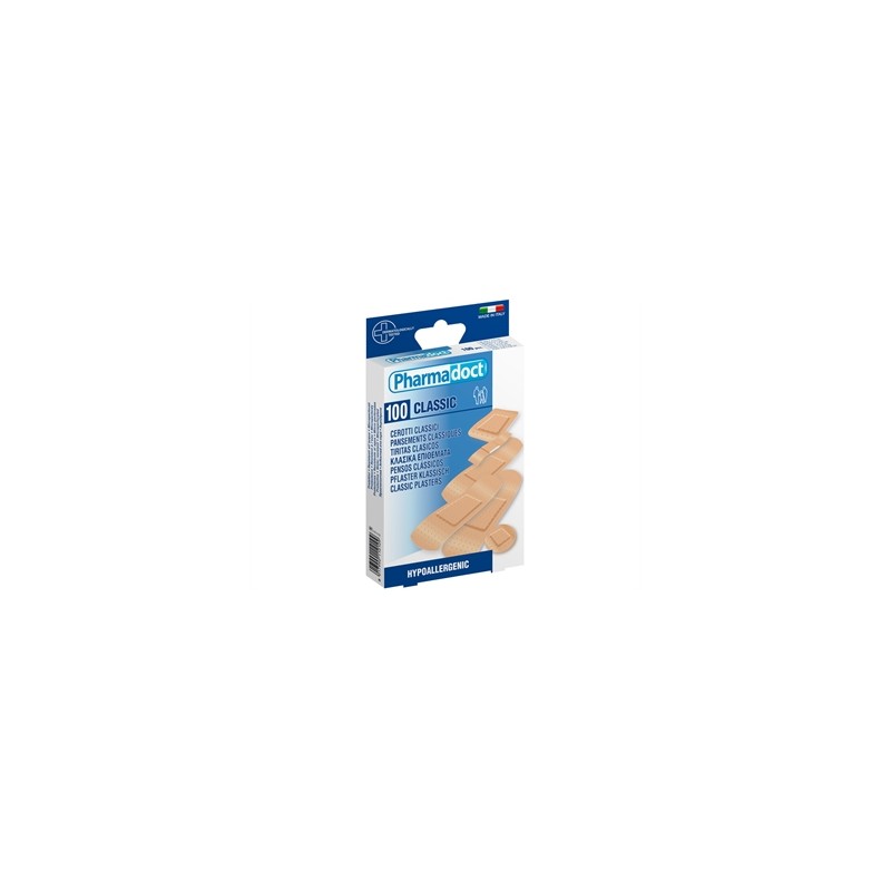 CEROTTI CLASSICI ASSORTITI 6 misure - conf. da 12 scatole da 100 cerotti