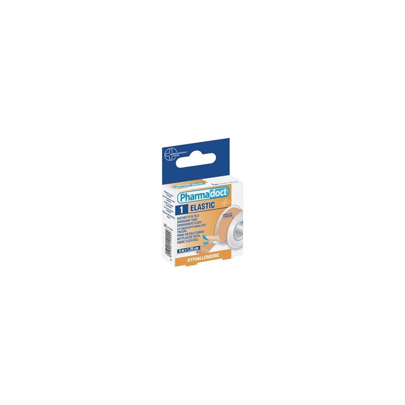 ROCCHETTO CEROTTO TELA 5m x 1,25cm - conf. da 18 pezzi