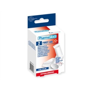 BENDA ELASTICA 4m x 6cm - conf. da 6 scatole da 2 pezzi