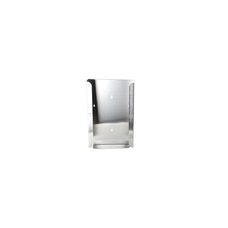 DISPENSER TRIPLO PER GUANTI - in acciaio INOX
