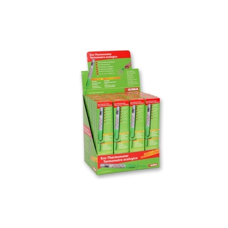 ESPOSITORE TERMOMETRO ECOLOGICO con shaker