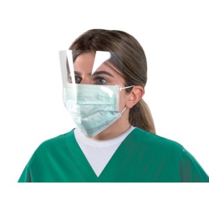 MASKOP con maschera trasparente - con elastici