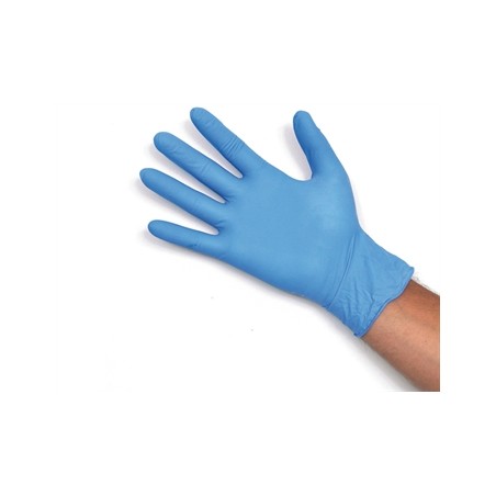GUANTI IN NITRILE senza polvere - grandi