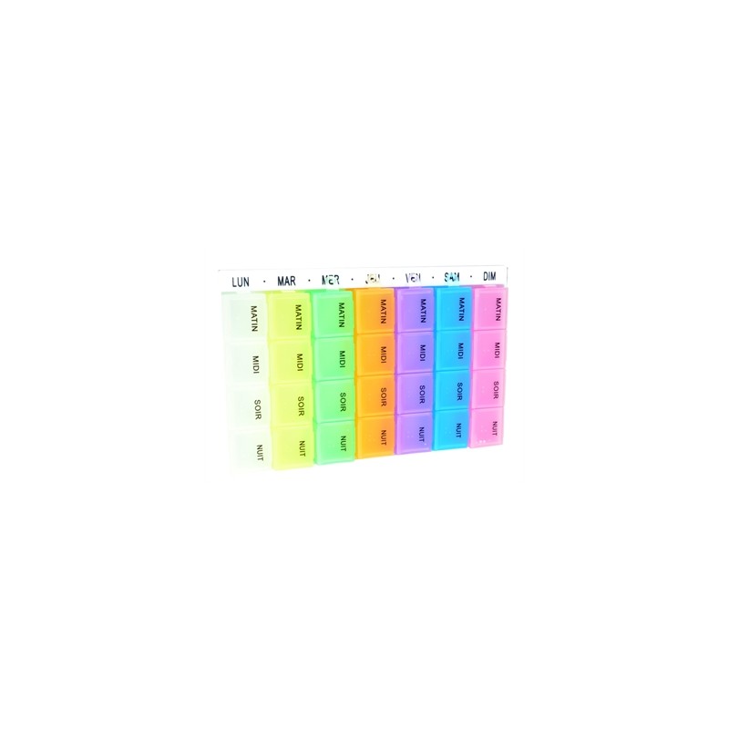 PORTAPILLOLE SETTIMANALE x4 EASY - francese