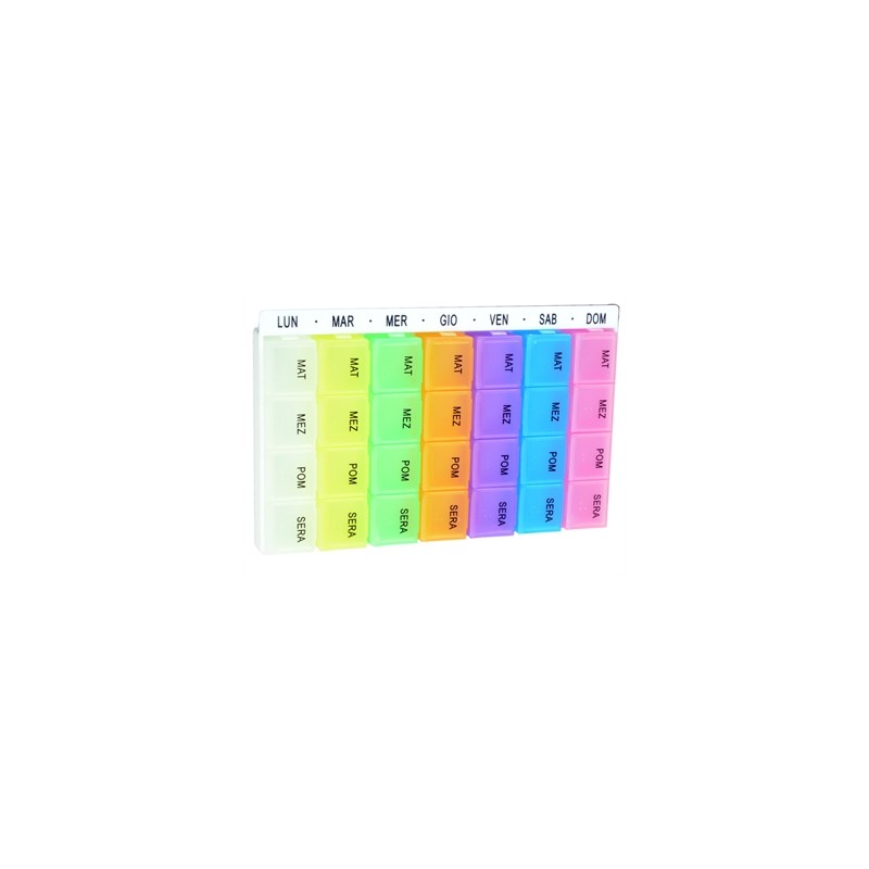 PORTAPILLOLE SETTIMANALE x4 EASY - italiano