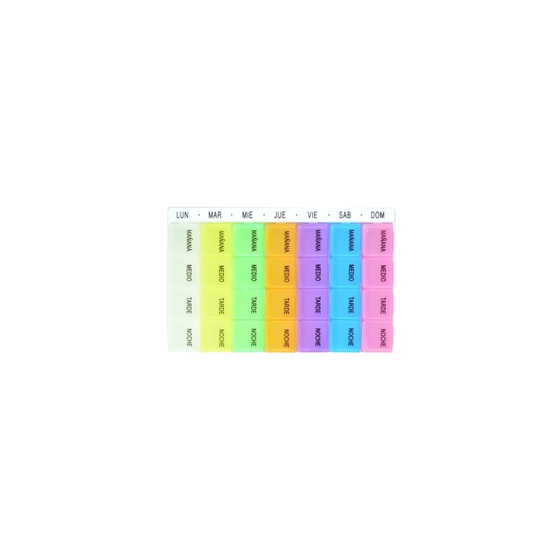 PORTAPILLOLE SETTIMANALE x4 EASY - spagnolo