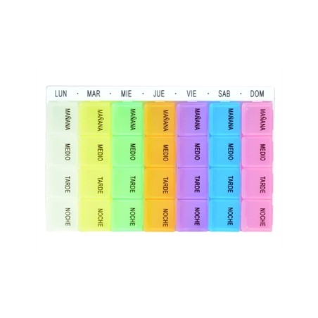 PORTAPILLOLE SETTIMANALE x4 EASY - spagnolo