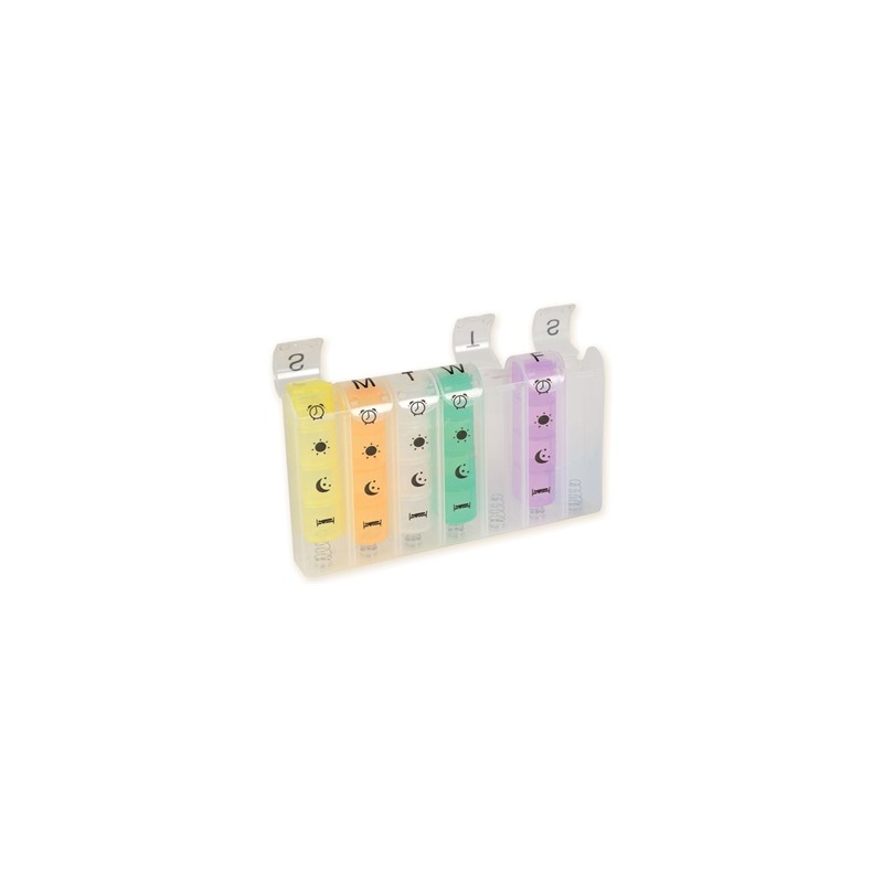 PORTAPILLOLE SETTIMANALE x4 SPRING - inglese